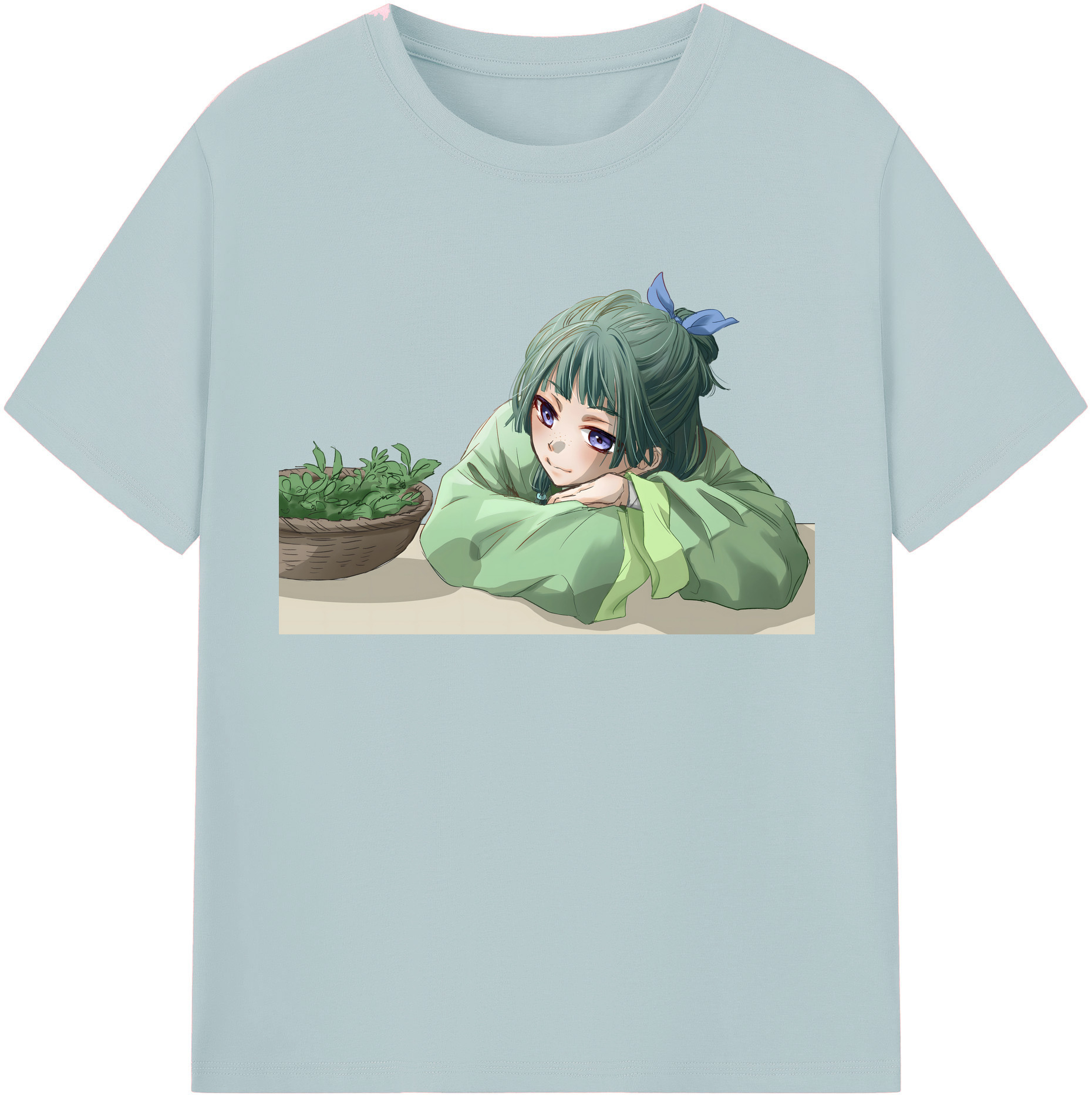 （画像用） 薬屋のひとりごと The Apothecary Diaries 綿100％半袖Tシャツ（フロントプリント）